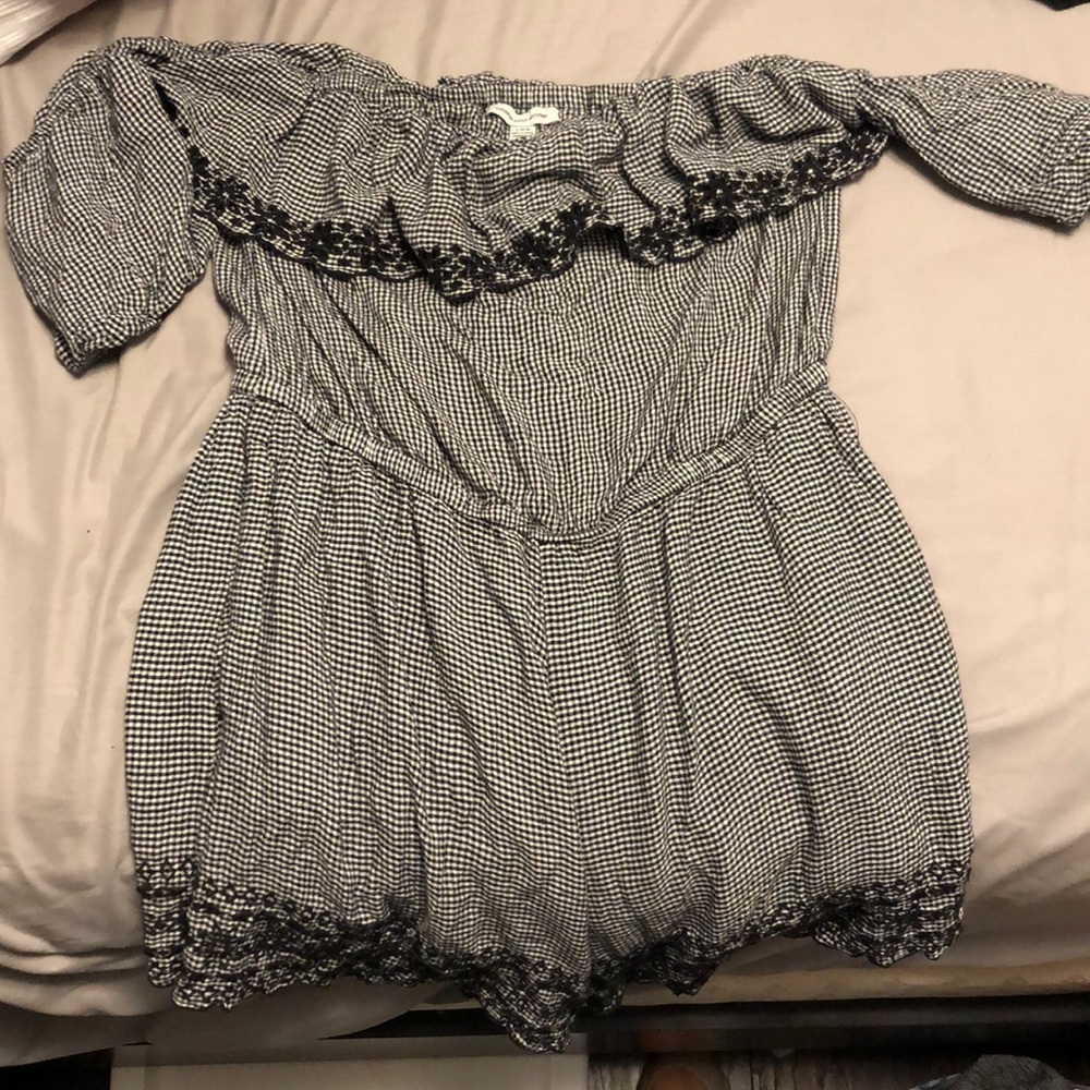 American eagle off the shoulder romper